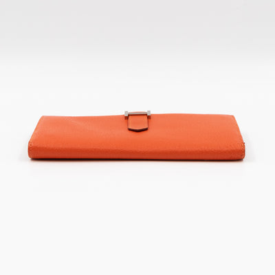 Bearn Wallet Orange Leather