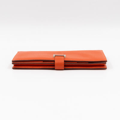 Bearn Wallet Orange Leather