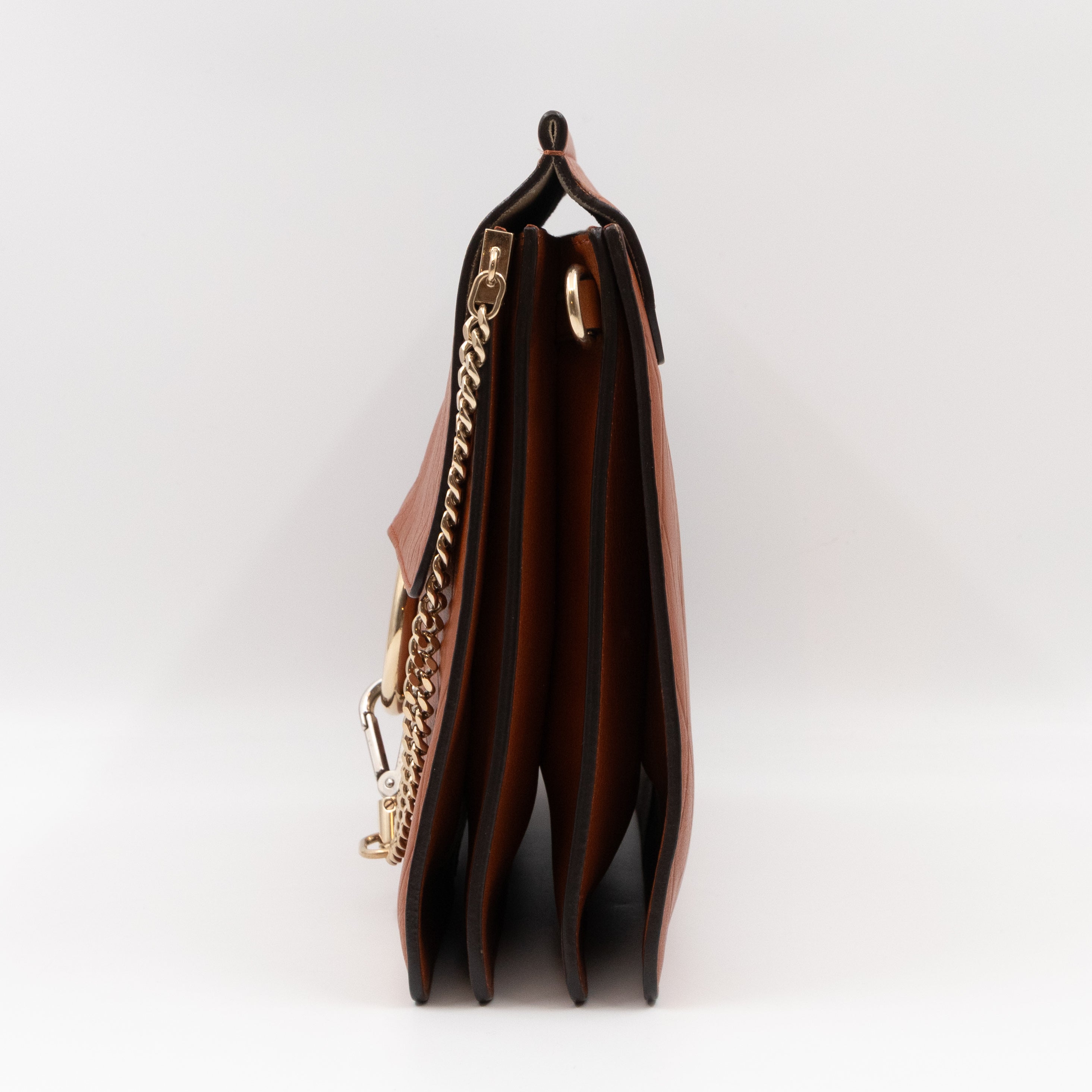 Faye Crossbody Brown Smooth Leather