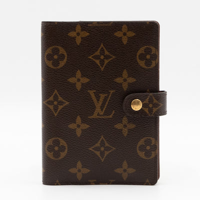 Small Ring Agenda Cover Monogram