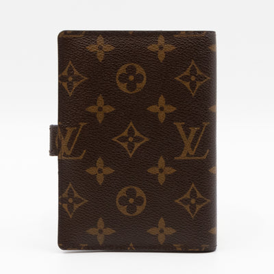 Small Ring Agenda Cover Monogram