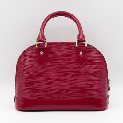 Alma BB Epi Leather Fuchsia