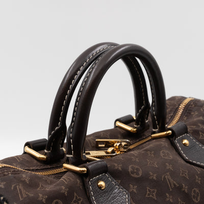 Speedy 30 Bandouliere Monogram Idylle Fusain