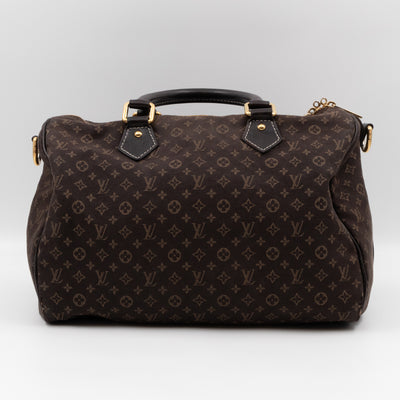 Speedy 30 Bandouliere Monogram Idylle Fusain