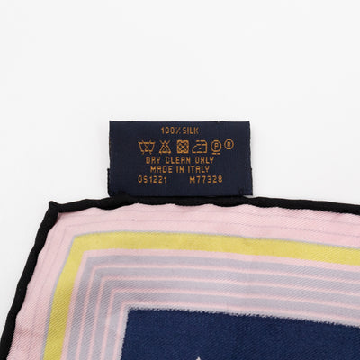 Game On Square Silk 90 Blue