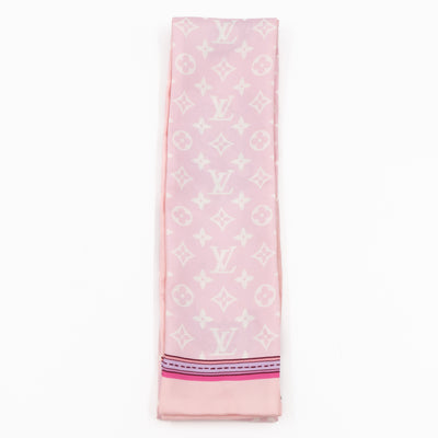Superstition Bandeau Scarf Pink Silk