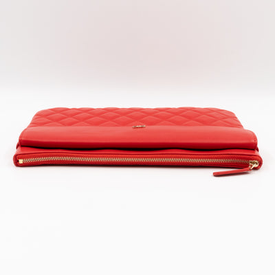 Flap O Case Red Leather