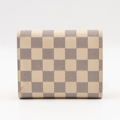 Joey Wallet Damier Azur