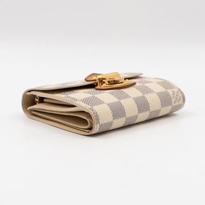 Joey Wallet Damier Azur