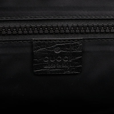 Messenger Shoulder Bag Black GG Canvas