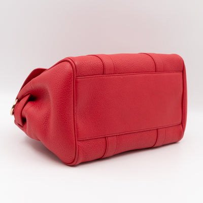Small Bayswater Red Leather