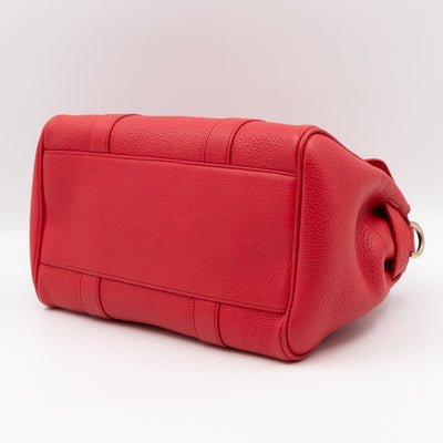 Small Bayswater Red Leather