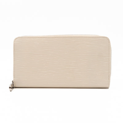 Zippy Wallet Ivory Epi Leather