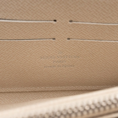Zippy Wallet Ivory Epi Leather