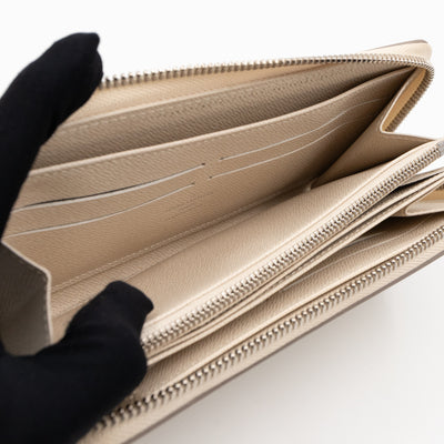 Zippy Wallet Ivory Epi Leather