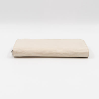 Zippy Wallet Ivory Epi Leather