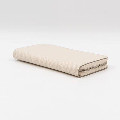 Zippy Wallet Ivory Epi Leather