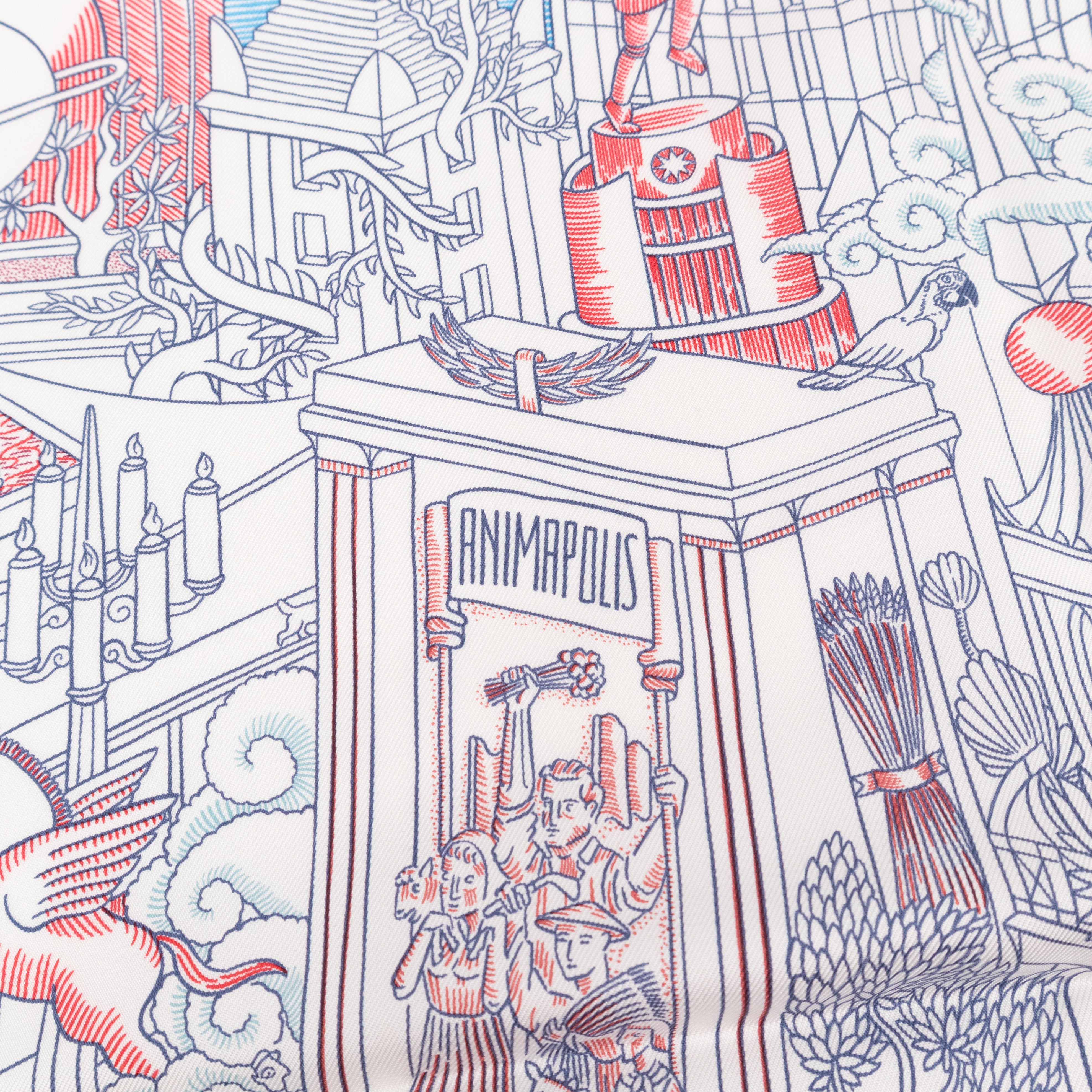 Silk Scarf 90 Animapolis