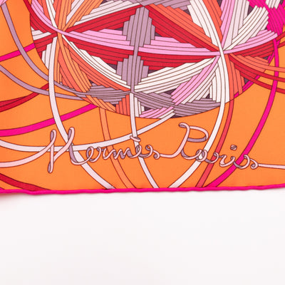 Silk Scarf 90 L'art du Temari