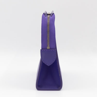 Toiletry Pouch 19 Purple Epi Leather
