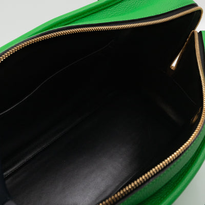 Acid Amazona 36 Handbag Green Leather