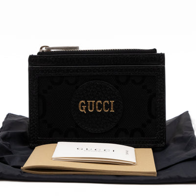 Off The Grid Zip Card Case Black