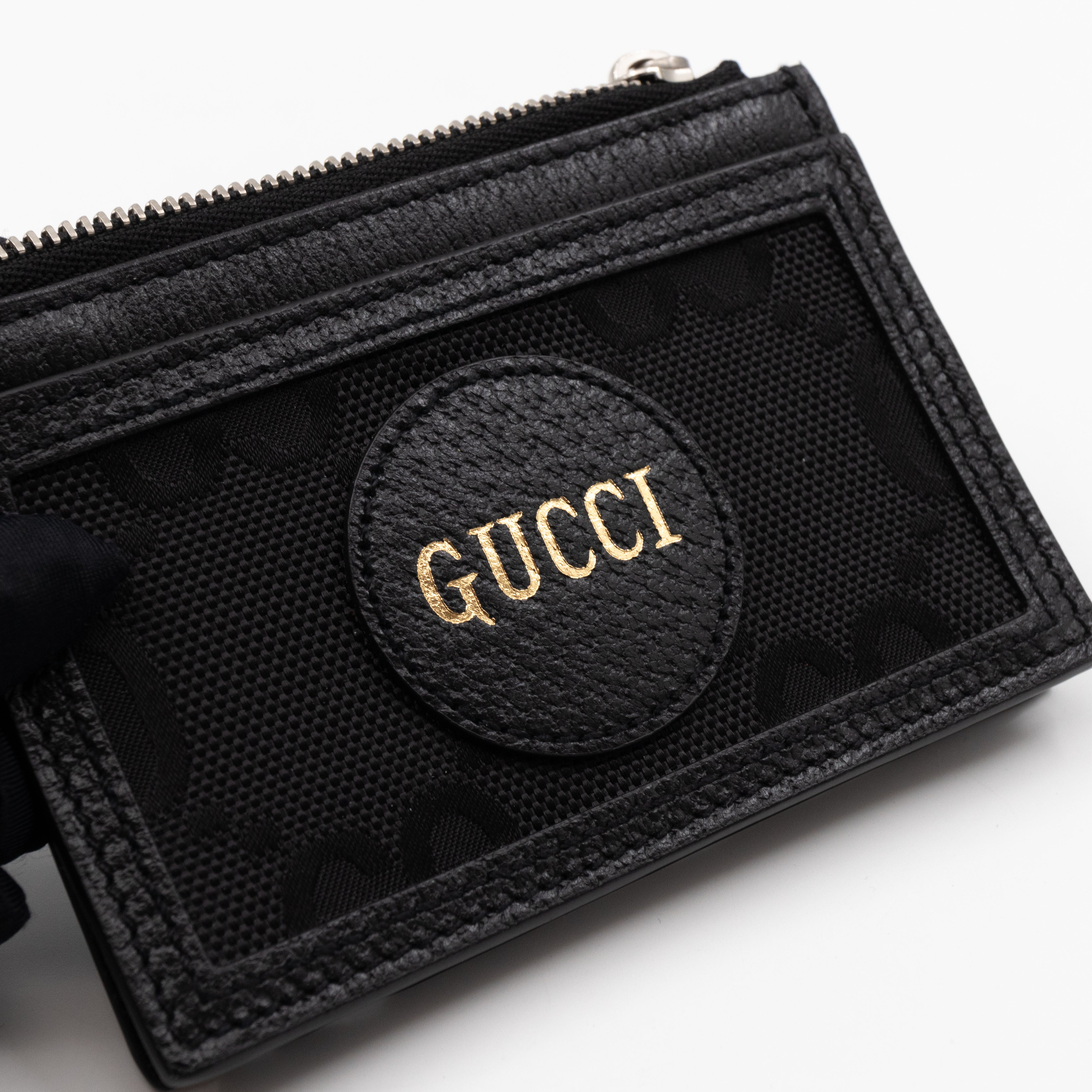 Off The Grid Zip Card Case Black