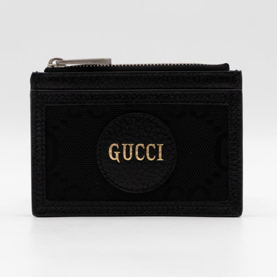 Off The Grid Zip Card Case Black