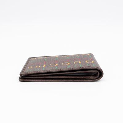 Gucci 100 Bi-Fold Wallet Brown Leather