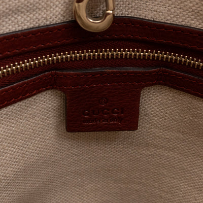 Marrakech Large Tote Bag GG Canvas Burgundy