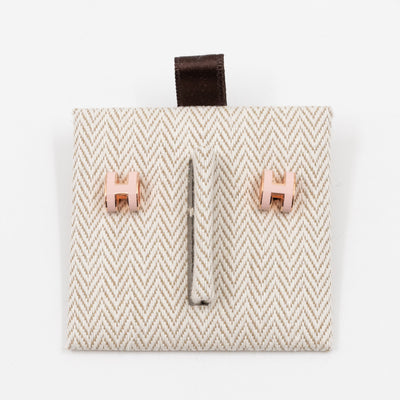 Mini Pop H Earrings Rose & Rose Gold
