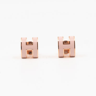 Mini Pop H Earrings Rose & Rose Gold
