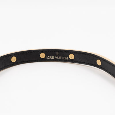 Double Tour Suhali Bracelet Black Leather