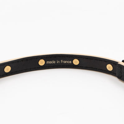 Double Tour Suhali Bracelet Black Leather