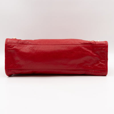 City Giant 12 Red Leather Gold