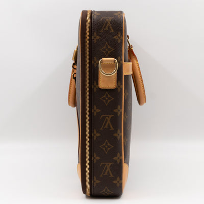 Cupertino Monogram Briefcase