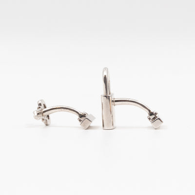Lock & Key Sterling Silver Cufflinks