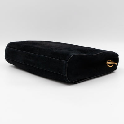 Reversible Kate Medium Black Suede & Leather