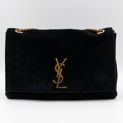 Reversible Kate Medium Black Suede & Leather