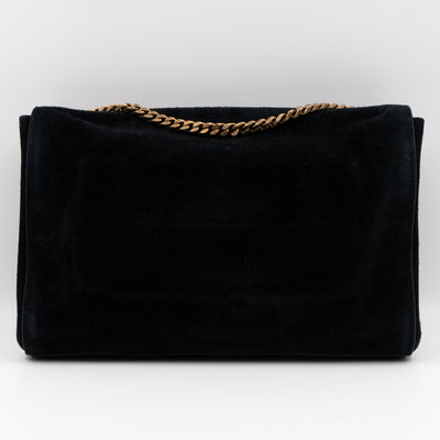 Reversible Kate Medium Black Suede & Leather