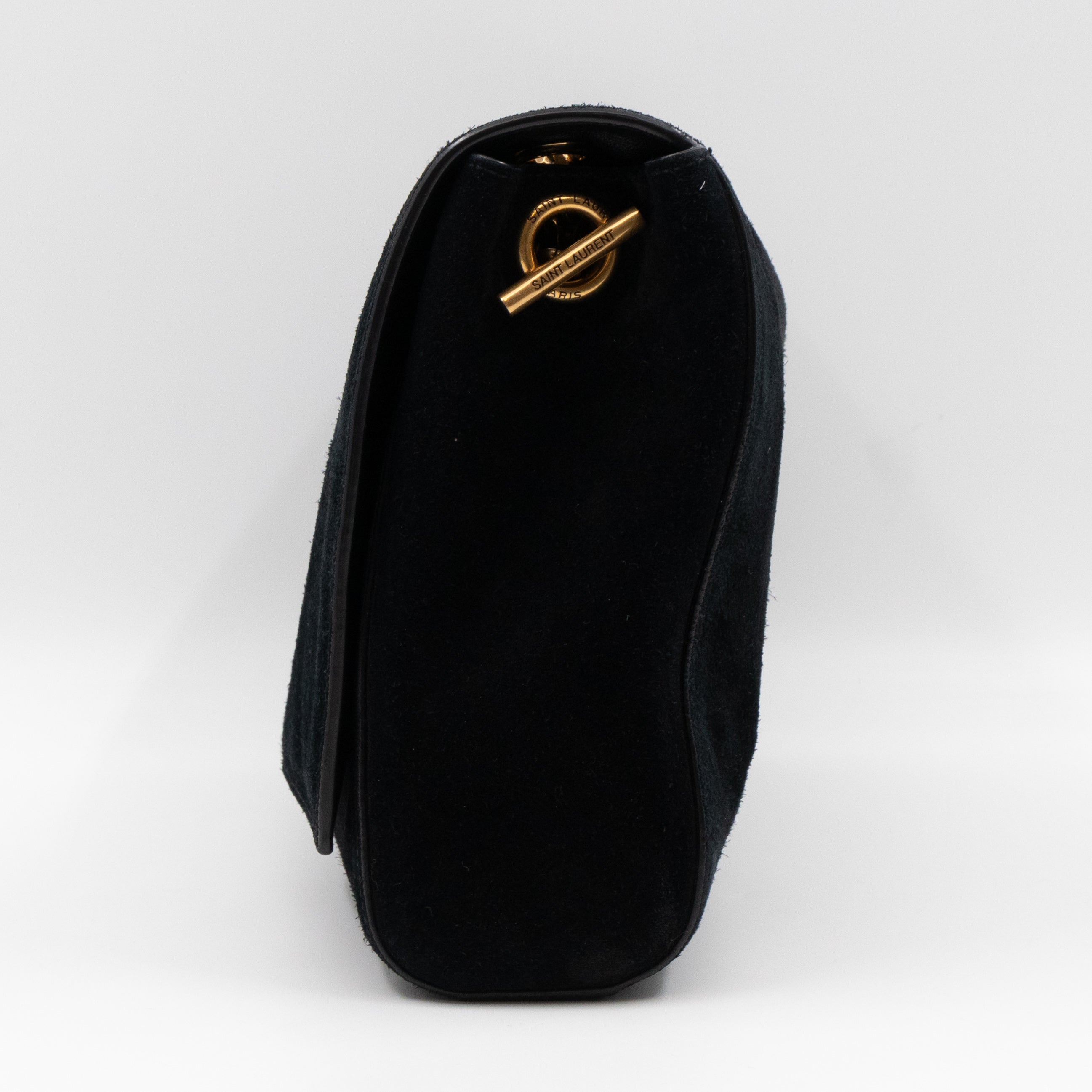 Reversible Kate Medium Black Suede & Leather