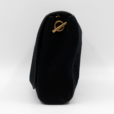 Reversible Kate Medium Black Suede & Leather