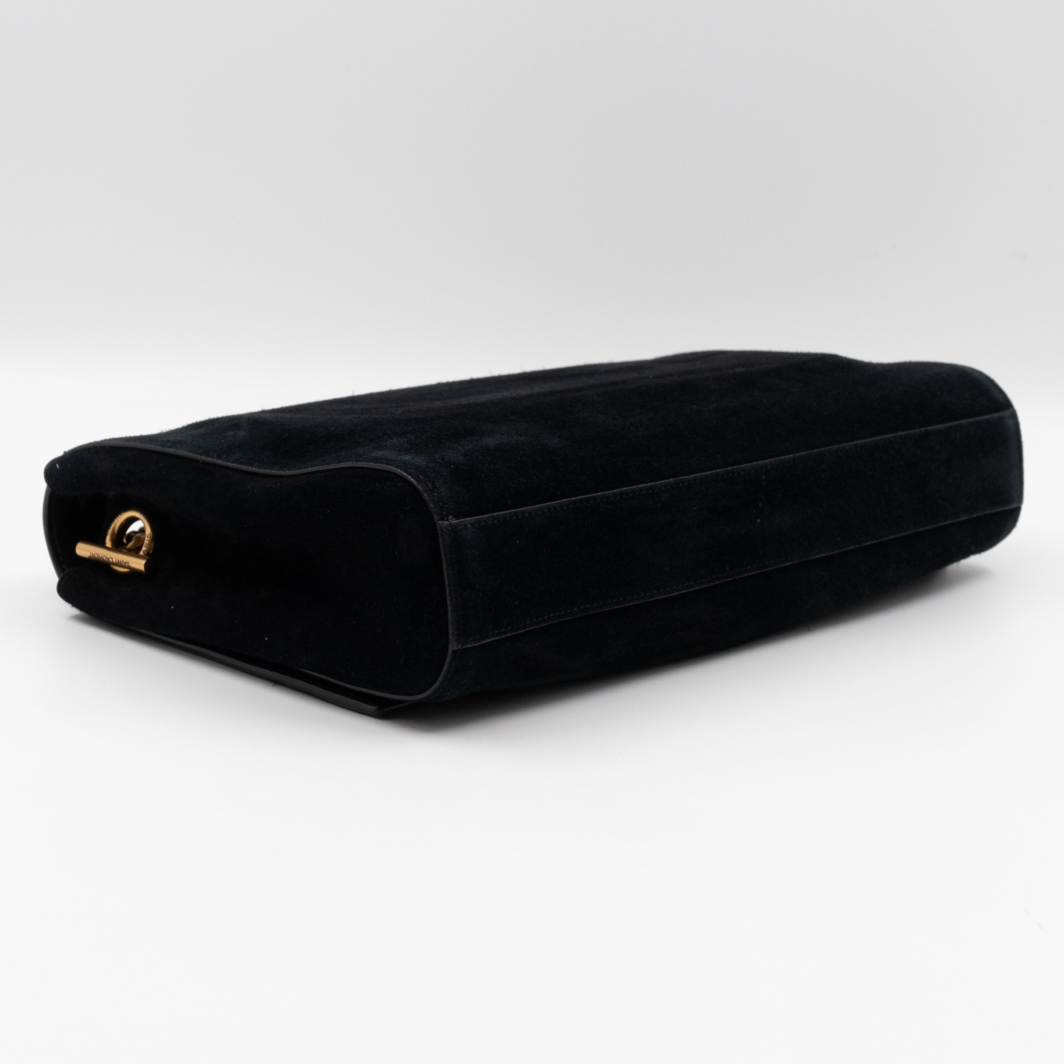 Reversible Kate Medium Black Suede & Leather