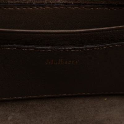 Micro Zipped Bayswater Coral Rose Leather