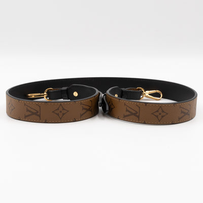 Bandoulière Shoulder Strap Monogram Reverse Leather