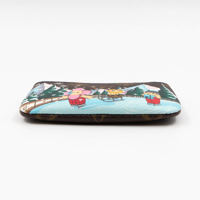 Key Pouch Monogram Christmas 2023