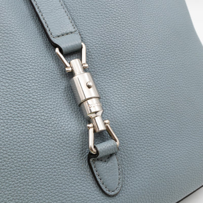 Jackie Hobo Bag Smoke Grey Leather