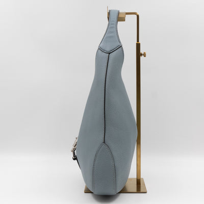Jackie Hobo Bag Smoke Grey Leather