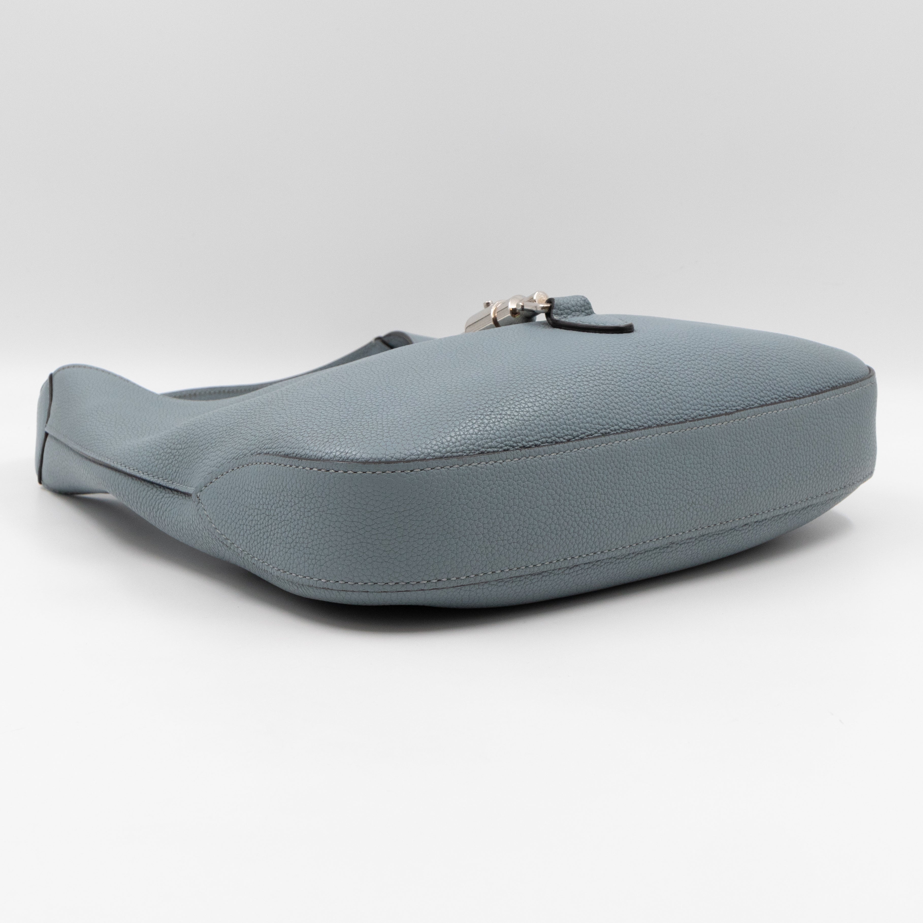 Jackie Hobo Bag Smoke Grey Leather