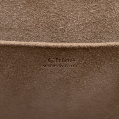 Nile Bracelet Bag Medium Gray Leather